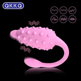 QKKQ Draadloze Vibrerende Ei Siliconen Wearable Speeltjes Voor Vrouwelijke Clitoris Vibrator Vagina Anale Massager Volwassen Producten 18 240117