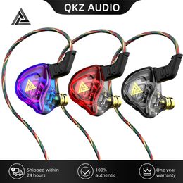 QKZ AK6 DMX dans l'oreille écouteurs HIFI basse écouteurs casque jeu Sport moniteur suppression de bruit casque commun EDS EDX ZST MT1