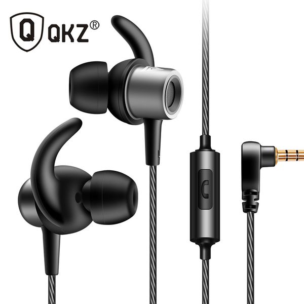 QKZ CK1 auricular para teléfono MP3 mp4 aislamiento de ruido estéreo deporte en la oreja auriculares auricular fone de ouvido audifonos auriculares