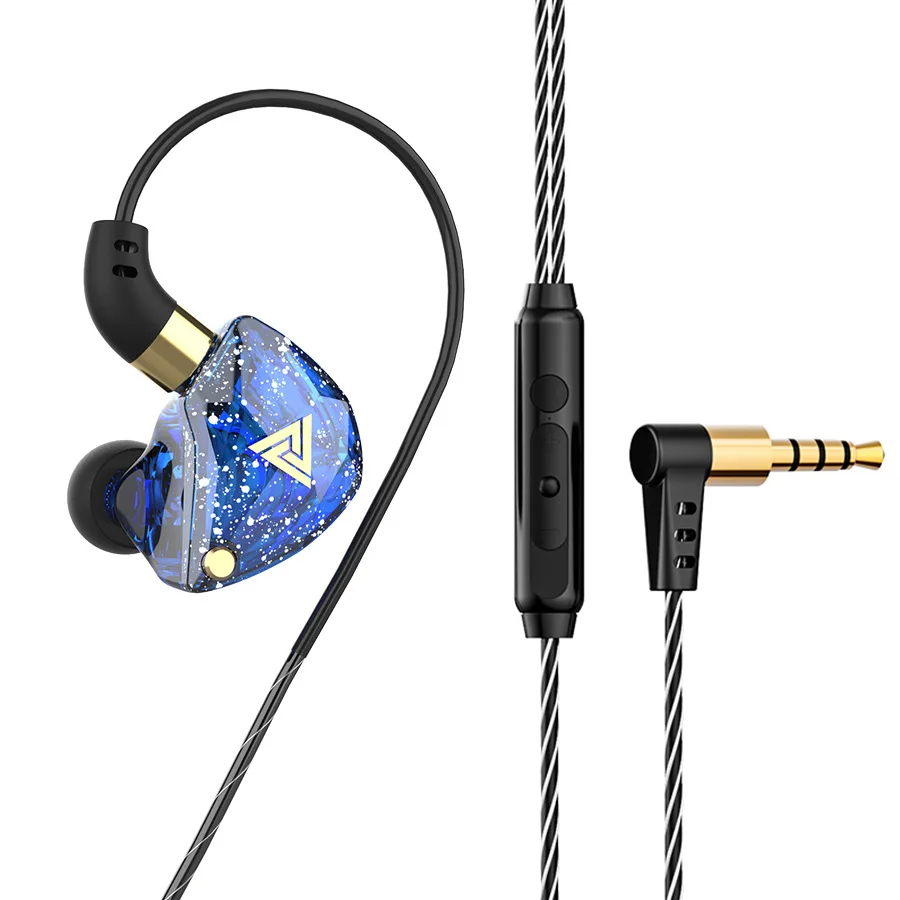 QKZ SK8 HiFi -Ohrhörer Dynamische Bass in Ohrhörern Kopfhörern Sportläufe Ohrhörer für Xiaomi Realme Oppo Gaming -Kopfhörer
