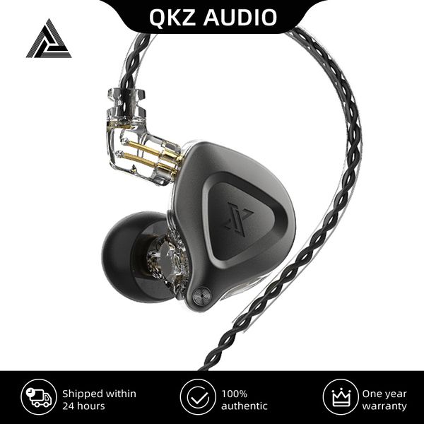 QKZ ZX2 1DD auriculares intrauditivos dinámicos con graves HIFI, auriculares deportivos para correr, auriculares para TA2 VX Pro TA TX, recién llegados