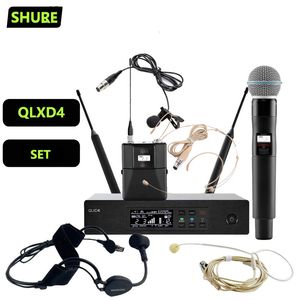 QLXD4beta58 microfoonset UHF True Diversity systeemprestaties professionele apparatuur 231228