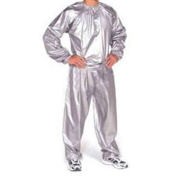 QNPQYX NIEUWE FITNESS STRUIDE PVC Sweat Sauna Pakken Zware Anti -Jip Designer Tracksuit Men Sweatsuit