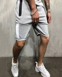 QNPQYX Nouveau streetwear sportif short Slim Centant Fivepoint Jogging Pantalging Men 039S CLOSE TETHER HIP HOP SPUISSEUR5934004