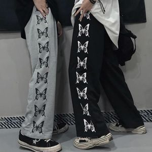 QNPQYX femmes pantalons imprimés loisirs Chic unisexe Couples pantalons Harajuku femmes lâche quotidien Setreetwear hip-hop Ins rétro pantalon