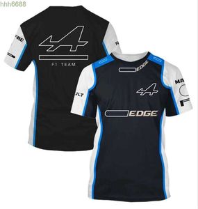 Qp7z Polos pour hommes Nouveau T-shirt de l'équipe F1 T-shirt à manches courtes de Formule 1 peut être personnalisable en grande taille