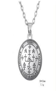 QQ2 Mix Styles Hot Sale Aartsengel Michael Gabriel El Uriel Talisman Angel Necklace Men Women Druptshipping6766120