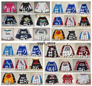 qq88 Pas Cher Hommes Équipe Basketball Shorts Juste Court Don Avec Poche Fermeture Éclair Hip Pop Sport Porter Pantalon Pantalon De Survêtement Bleu Blanc Noir Rouge Violet Point Bonne Qualité Homme Taille S-XXL