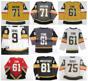 qq88 Maillot de hockey Mark Stone Knights Jack Eichel Reilly Smith Jonathan Marchessault Shea Theodore William Karlsson Alex Pietrangelo Max Pacioretty Baertschi Leh