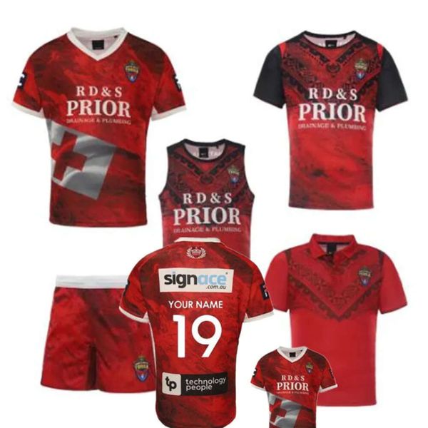 Qqq8 2022 2023 Tonga Maillots Nouveau Maillot de Rugby Adulte Kit Maillot Camiseta Maglia Hauts Bshorts Gilet Coupe du Monde S-3xl