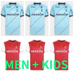 Qqq8 2023 2024 De Reims Soccer Jerseys 23 24 Balogun Flips Ito Chemises de football Sierhuis Abdelhamid Zeneli Van Bergen Custe Maolida