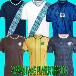 Qqq8 2023 2024 Jerseys de football de la Jamaïque 23 24 Guatemala El Saador Équipe nationale de football Bailey Antonio Reid Nicholson Lowe Morrison Pré-match