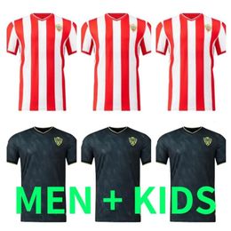 Qqq8 2023 2024 Union Deportiva Almeria voetbalshirt 14 Guti Nombre Sekou Munoz Chema Lazo Gaspar Petrovic Custom 23 24 voetbalshirt