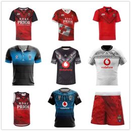 Qqq8 2023 Tonga Fiji Drua Jerseys Nieuw-Zeeland Maori Airways Nieuwe Volwassen Vliegende Fijians Rugby Jersey Shirt Kit Maillot Camiseta Maglia