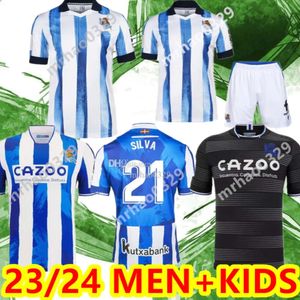 Qqq8 22 23 24 Real Sociedad Camisetas de fútbol Oyarzabal X Prieto Portu David Sia Camiseta de fútbol Take 2023 Carlos Fernández Camiseta De Futbol