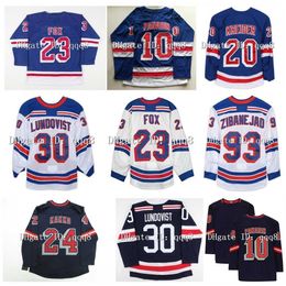 QQQ8 93 Mika Zibanejad Kaapo Kakko Hockey Jersey Adam Fox Reverse Retro Ryan Lindgren Winter Classic Artemi Panarin Alexis Lafreniere Ryan Reaves