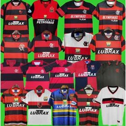 Qqq8 Flamengo voetbalshirts Retro 1978 1979 1982 1988 1990 1994 1995 2001 2003 2004 2007 2008 2009 Vintage voetbalshirts 78 79 82 88 90