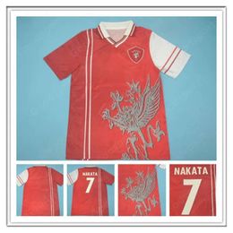 Qqq8 Retro Perugia Soccer Jersey 98 99 1998 1999 Calcio Nine Bernardini Nakata Rapc Petrachi Ze' Maria Colonnello Classic Football Top