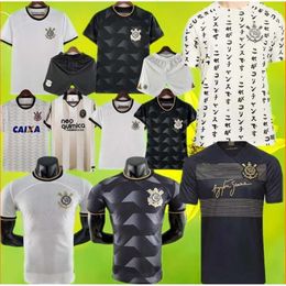 Qqq8 Femmes Enfants Kit Hommes Corinth Soccer Jersey 22 23 Camisetas de Futbol Corinthian 2022 2023 Gil Gabriel Balbuena Cassio 18 19 Joueur