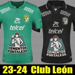 Qqq823 24 Liga MX Club Leon Soccer Jerseys Campbell Dávila Mena Luis Montes Moreno Castillo Yorio Local Visitante 3ro 2023 2024 Fútbol Hombres y