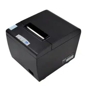 Imprimante de kiosque de bureau à mémoire automatique de Code Qr, imprimante de reçus thermique portable POS de 80mm WH-P04