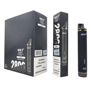 QST Puff Flex 2800 cigarettes jetables 5% Envoyer de l'entrepôt américain 8ml 850mAh ZLQ Bar 8000 16ML Autorisé 37 saveurs