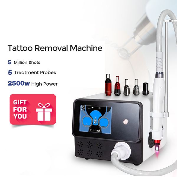 Qswitch nd yag láser q switch pigmento de cejas máquina de eliminación de tatuajes precios 755 1064 pieza de mano portátil en venta
