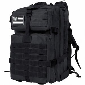 qtqy 30/45l man tactische rugzakken militaire reistassen Army Outdoor 3p Assault EDC Molle Pack voor wandeljachttas K0UV#