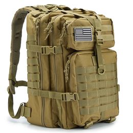 QT QY 3050L Man Tactische Rugzakken Militaire Reistassen Leger Outdoor 3P Assault Pack EDC Molle Voor Trekking Jacht tas 240102