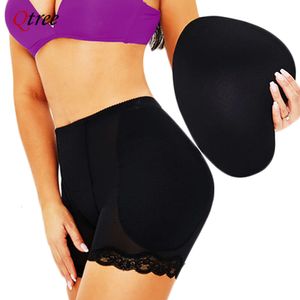 Qtree-faja moldeadora de trasero falso para mujer, moldeador de cuerpo, bragas con Control de barriga, entrenador de cintura de adelgazamiento, vestido, levantador de glúteos