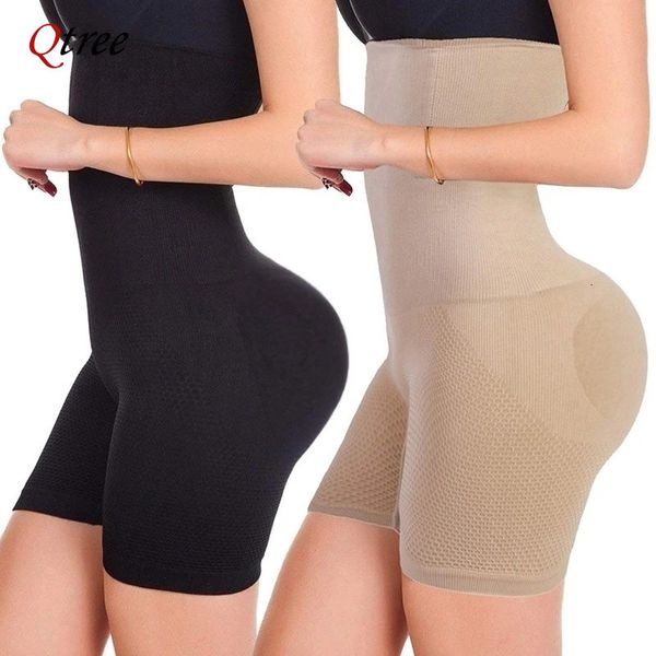 QTree Plus taille XS5xl High Taist Trainer Shapewear Corset Femmes Body Shaper Pantal