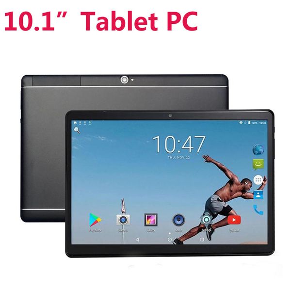 Quad Core 10 pouces MTK6582 IPS écran tactile capacitif double Sim 3G WCDMA Phablet téléphone tablette PC 10.1 pouces Android 4.4 1 Go de RAM 16 Go de ROM