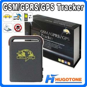 Quadband voiture GSM GPRS GPS Tracker multifonctionnel TK102 enfants animal de compagnie GPS localisateur véhicule capteur de choc dispositif d'alarme