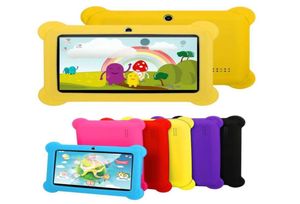 Quadcore 7 inch Q88 kinderen039s tablet met Bluetooth telefoonkaart 8g512 geheugen highdefinition scherm leren ta5365121