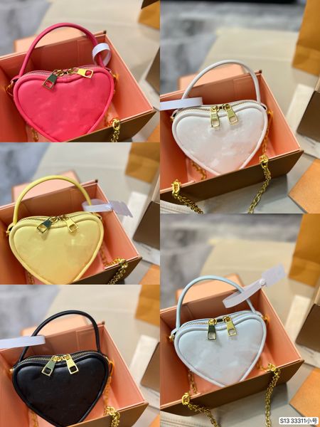 Sac à main d'amour qualifié pour la saint-valentin, les derniers sacs classiques ms peuvent être portables à bandoulière, sacs de créateurs haut de gamme