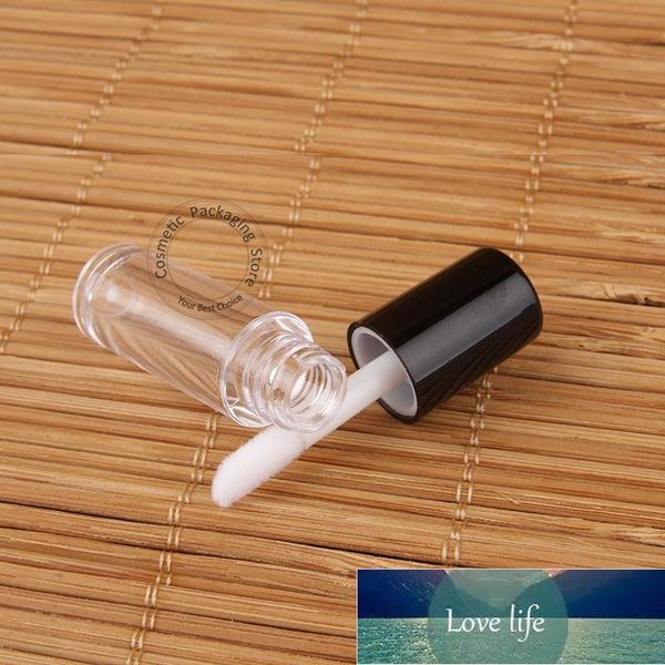 Tube de brillant à lèvres transparent de qualité 1,2 ml - Jolie petite bouteille de récipient de baume à lèvres - Mini bouteilles d'emballage d'échantillons rechargeables de voyage