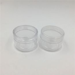 Kwaliteit 100 stcs/perceel 15 ml transparante nagelpoeder potje los poeder pot plastic monster JAR 15 g ps heldere pot cosmetische verpakking
