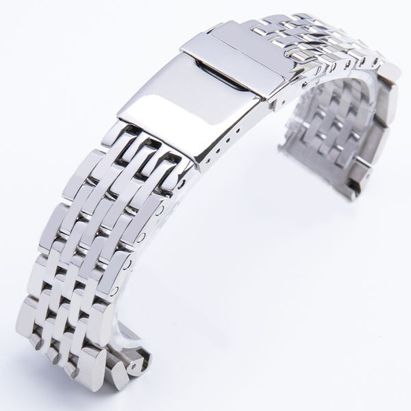 Bracelet de montre en acier inoxydable massif de qualité 22mm 24mm adapté pour bracelet Br pour bracelet de montre avenger navitimer superocean