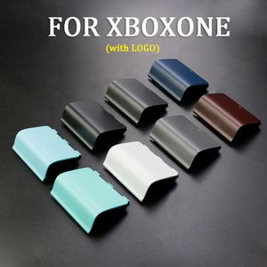Qualité Un couvercle de porte de logement de remplacement pour coque arrière de couvercle de batterie de contrôleur Xbox One avec LOGO FEDEX DHL UPS LIVRAISON GRATUITE