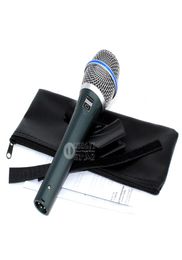 Qualité BETA87A BETA 87A micro karaoké Vocal filaire cardioïde dynamique Microphone Mike pour BETA87C mélangeur o chanter Microfone Mcrofono Mikrofon5740290