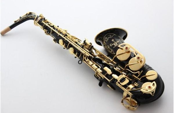 Qualité Black Alto Saxophone YAS62 YAS82Z YAS875EX JAPON Brand Eflat Music Instrument avec Case Professional Level9445276