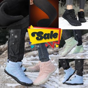 Kwaliteit Laarzen Merk Mannen Winter Snowboots Waterdichte Lederen Sneakers Super Warme Heren Laarzen Outdoor Mannelijke Wandelschoenen Werkschoenen eur35-48