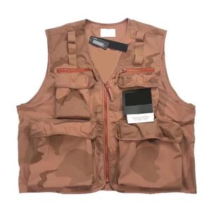 Qualité marque hommes gilets co-marque fonction tactique Camouflage assaut veste mode manteau gilet