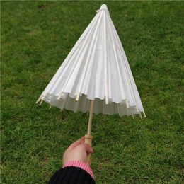 Parasols de mariage de qualité, parapluie en papier blanc, Mini parapluie artisanal chinois, 4 diamètres 20 30 40 60cm, pour vente en gros