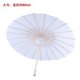 Kwaliteit bruids bruiloft parasols Wit papier paraplu Chinese mini ambachtelijke paraplu 4 Diameter bruiloft paraplu 20 30 40 60 cm