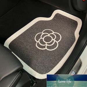 Kwaliteit auto voet mat draadring universeel enkel stuk antidirty tapijtdecoratieauto interieur autofatjes achterste rij vloer mat universeel