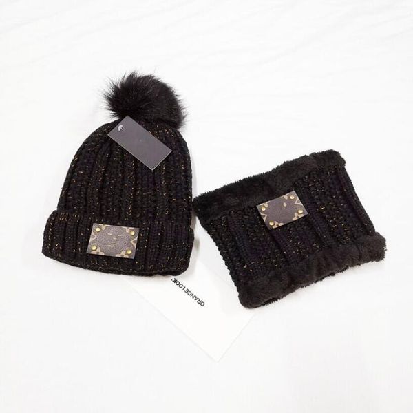 Calidad de calidad Marca caliente marca caliente hombres y mujeres bufandas de crochet de invierno juegos de sombrero de sombrero de sombrero de invierno cálidos juego de bufandas de bufandas