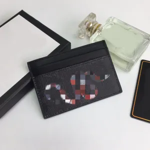 Qualité classique impression Animal petit porte-carte mode unisexe plusieurs fentes pour cartes étui de protection Mini sac à main