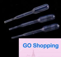 Gotero graduado de plástico desechable transparente de calidad Pipetas de transferencia graduadas desechables Pasteur Pipeteo para laboratorio escolar 1ml 2ml 3ml 5ml 10ml