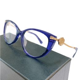 Qualité Des Femmes Petit cadre de lunettes cateye 206b4 Italie planche papillon fullrim fleur en métal arf-diamant conception creuse leg53-18-140 pour étui complet de prescription